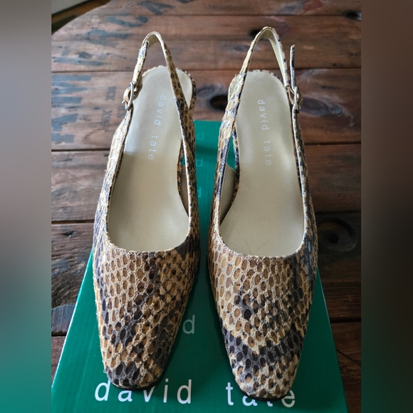 David Tate Sling Back NWT - Picture 2 of 5